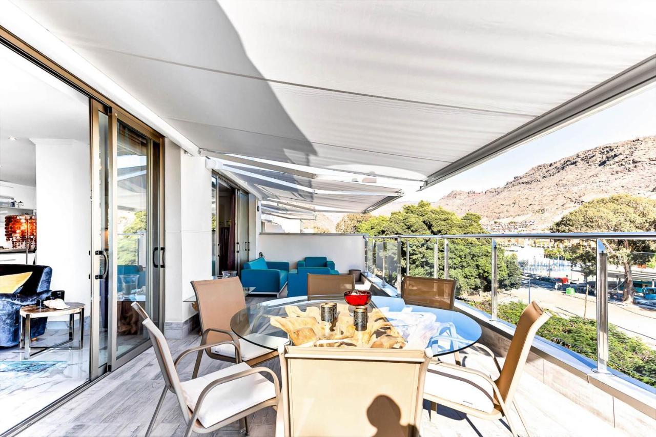 Rivera Del Puerto Luxury Penthouse With Great Terrace And Sea View Puerto De Mogan Ngoại thất bức ảnh