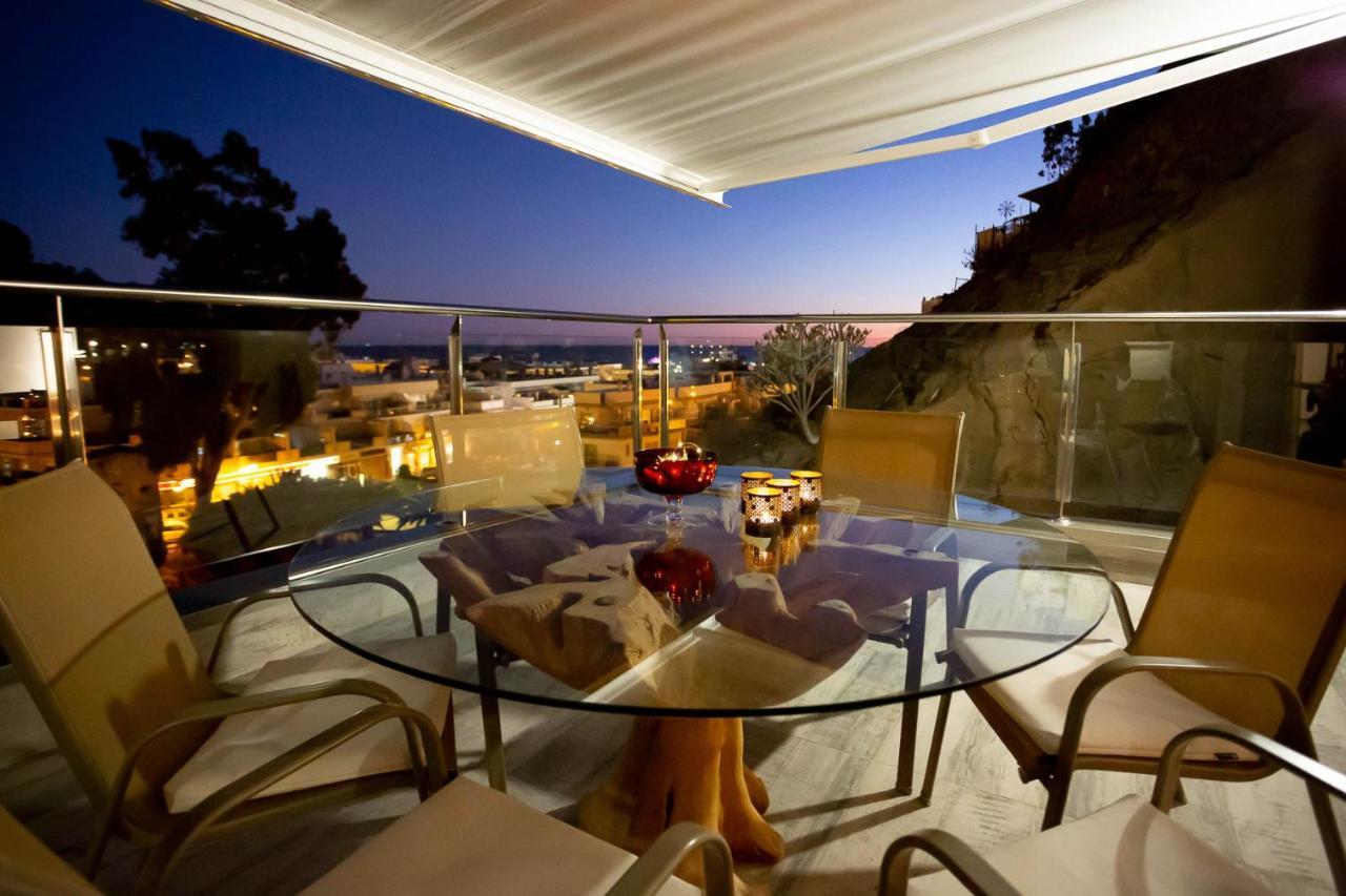 Rivera Del Puerto Luxury Penthouse With Great Terrace And Sea View Puerto De Mogan Ngoại thất bức ảnh